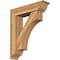 Ekena Millwork Westlake Traditional Rough Sawn Bracket w/ Offset Brace, Western Red Cedar, 8"W x 32"D x 38"H BKT0806X32X38WTL01RWR - alternate 1